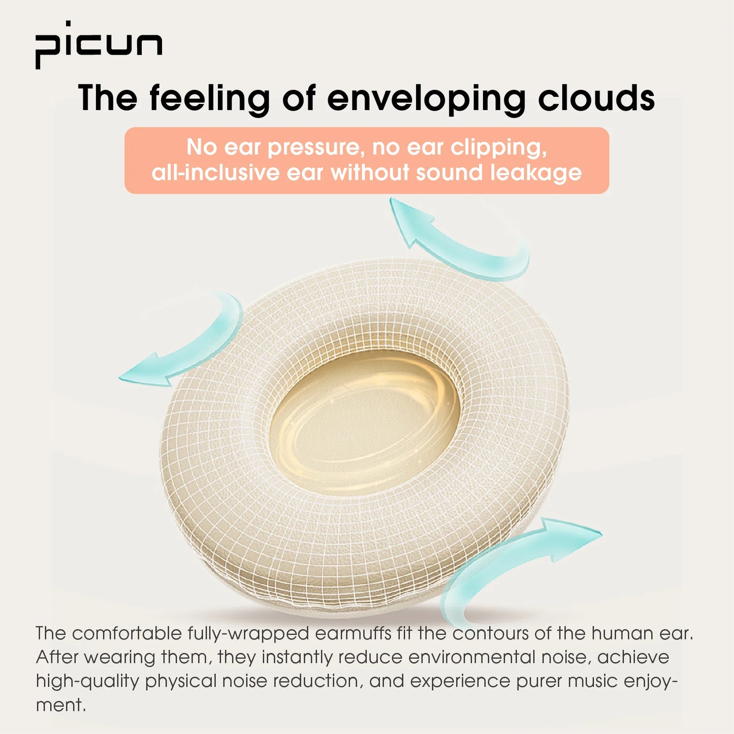 Picun B-01S Wireless Bluetooth Headphones