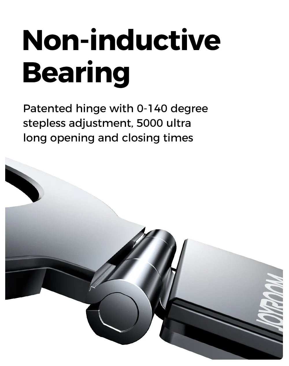 Joyroom Magnetic Phone Case for iPhone Frosted Ring Holder Phone Cover