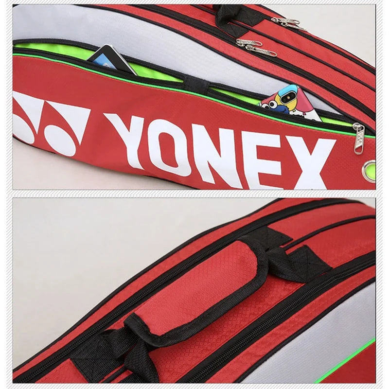 YONEX Badminton Bag Max For 3 Rackets With Shoes Compartment