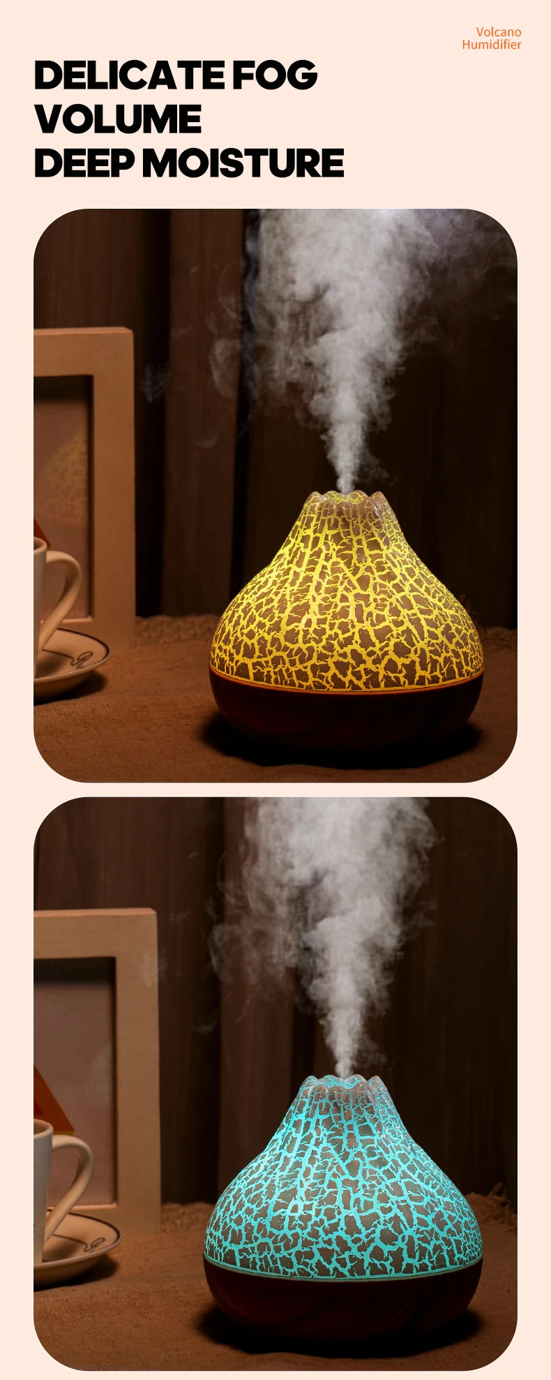 KINSCOTER Volcano Air Humidifier
