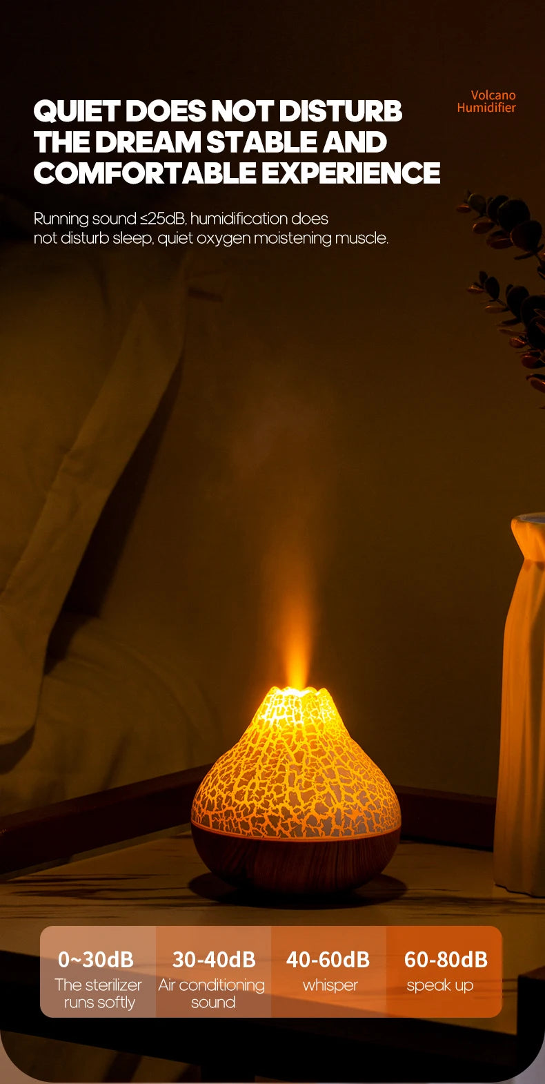 KINSCOTER Volcano Air Humidifier