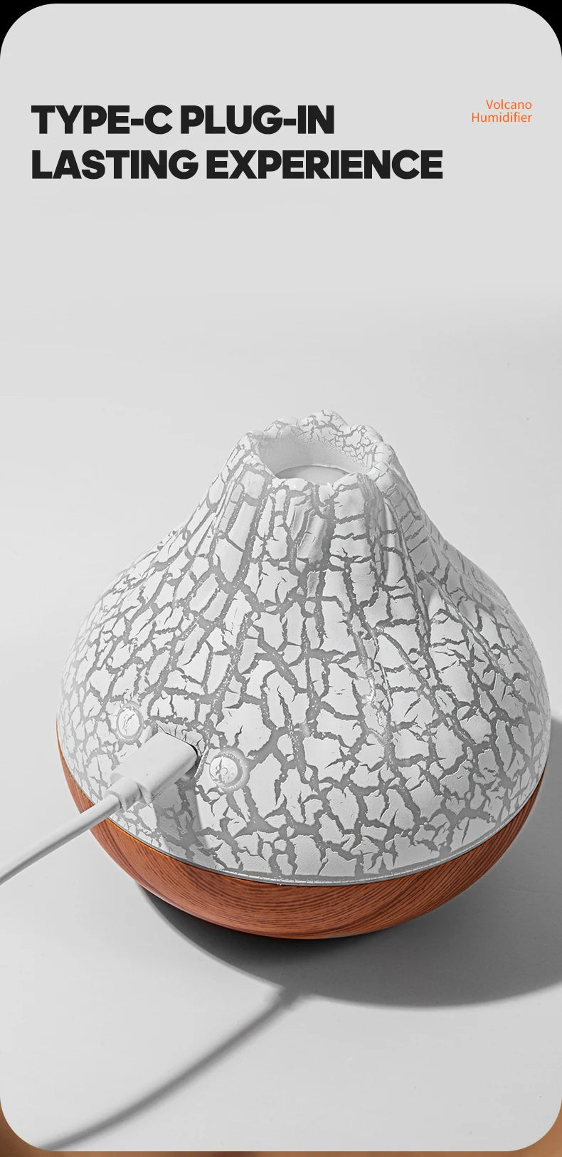 KINSCOTER Volcano Air Humidifier