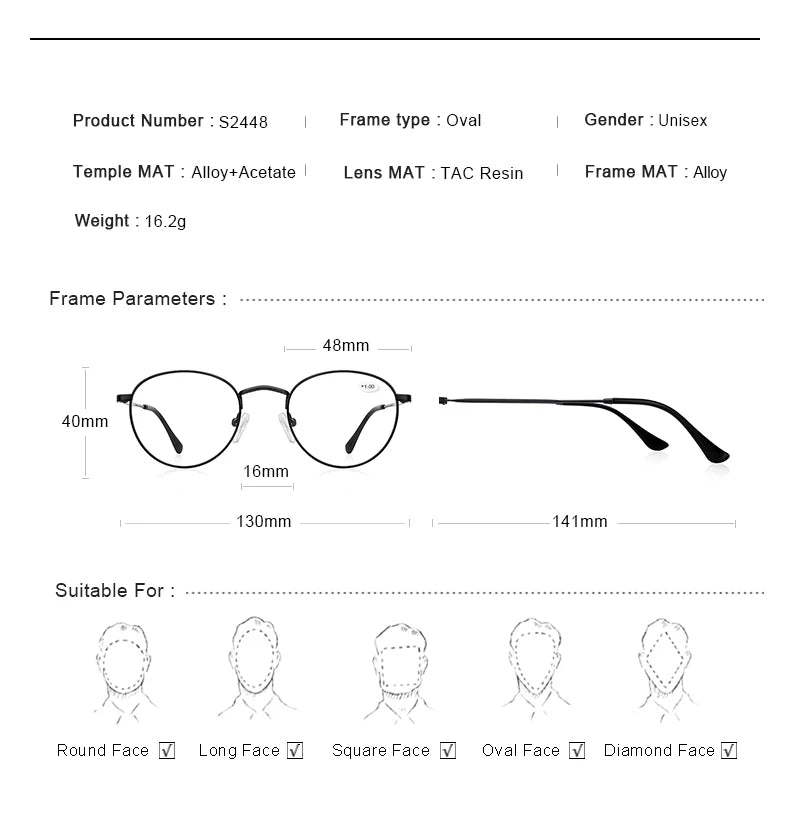 MERRY'S DESIGN Classic Reading Glasses For Men and Women