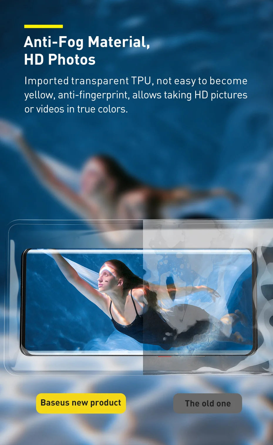 Baseus Universal Waterproof Phone Case