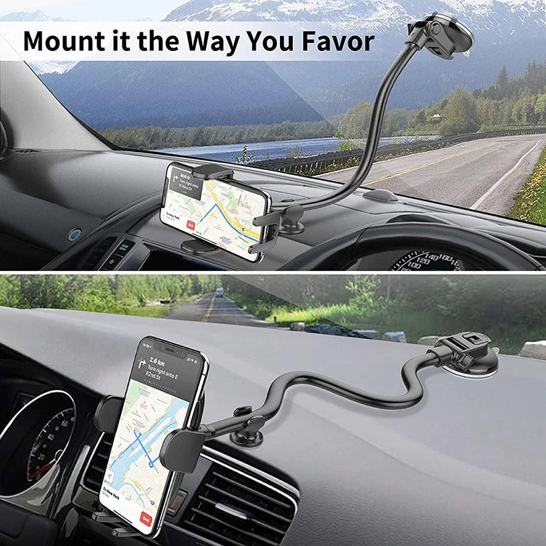 Joyroom Portable Car Phone Holder with Long Arm