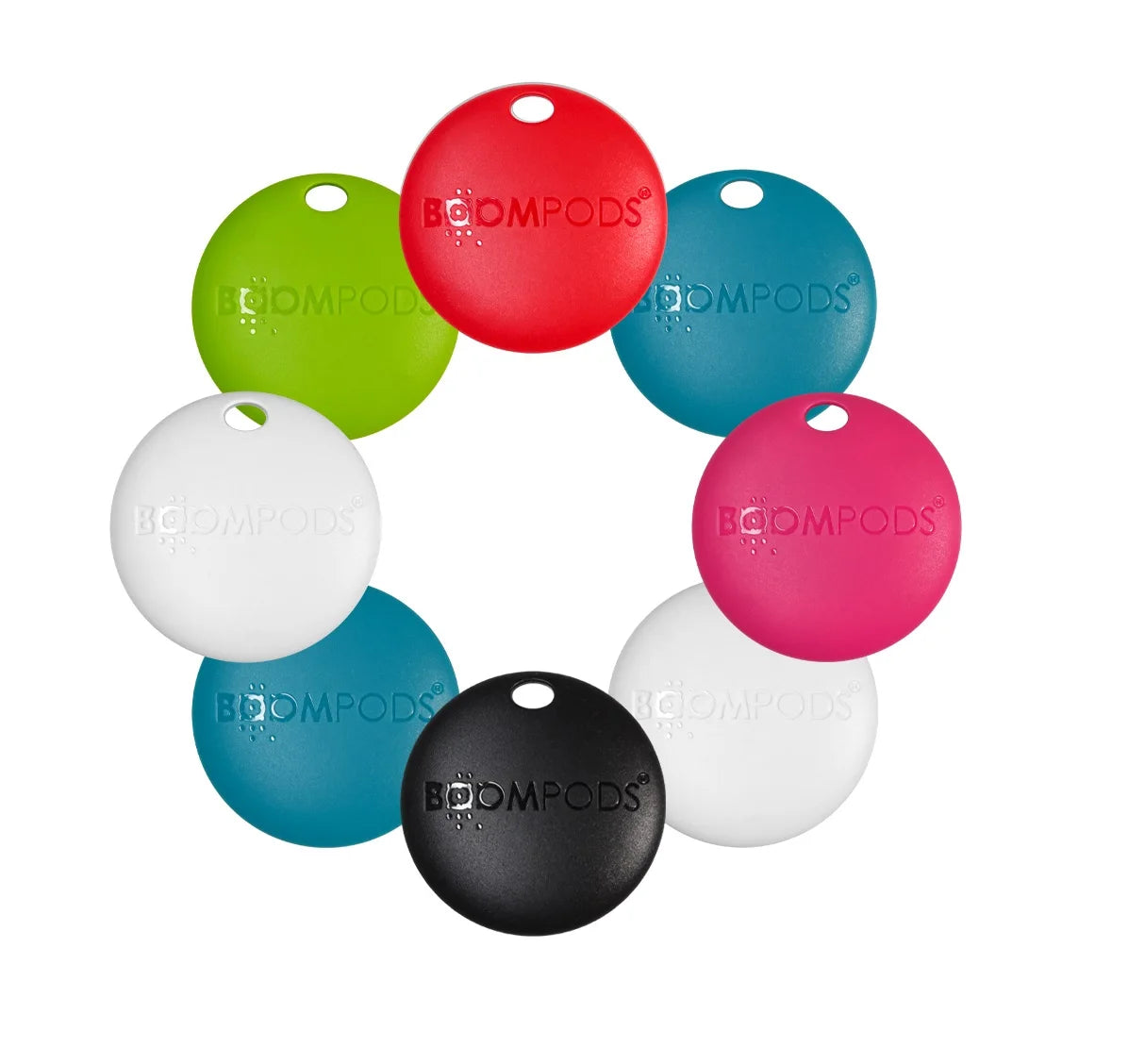 BOOMPODS BOOMTAG Bluetooth GPS Tracker, Air Tag, Compatible with Apple Find My