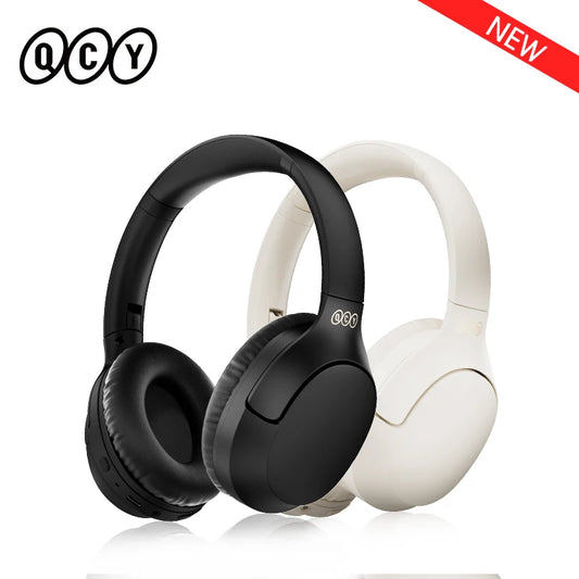 QCY H2 Pro Wireless Headphones – Bluetooth 5.3, 40mm Drivers, 70 Hours Playtime, Dual Connectivity