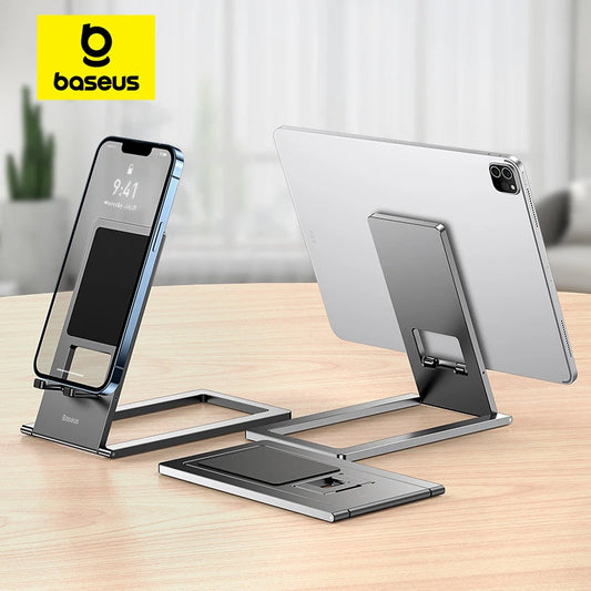 Baseus Foldable Metal Desktop Holder for Smartphones and Tablets