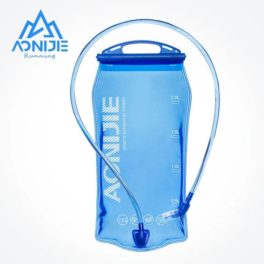 AONIJIE SD51-1L 1.5L 2L 3L Water Reservoir Water Bladder Hydration Pack Storage Bag BPA Free for Running Hydration Vest Backpack