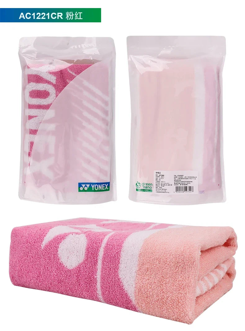 YONEX Badminton/Tennis Towel Soft Cotton Sweat-Absorbent Breathable Sports Towel