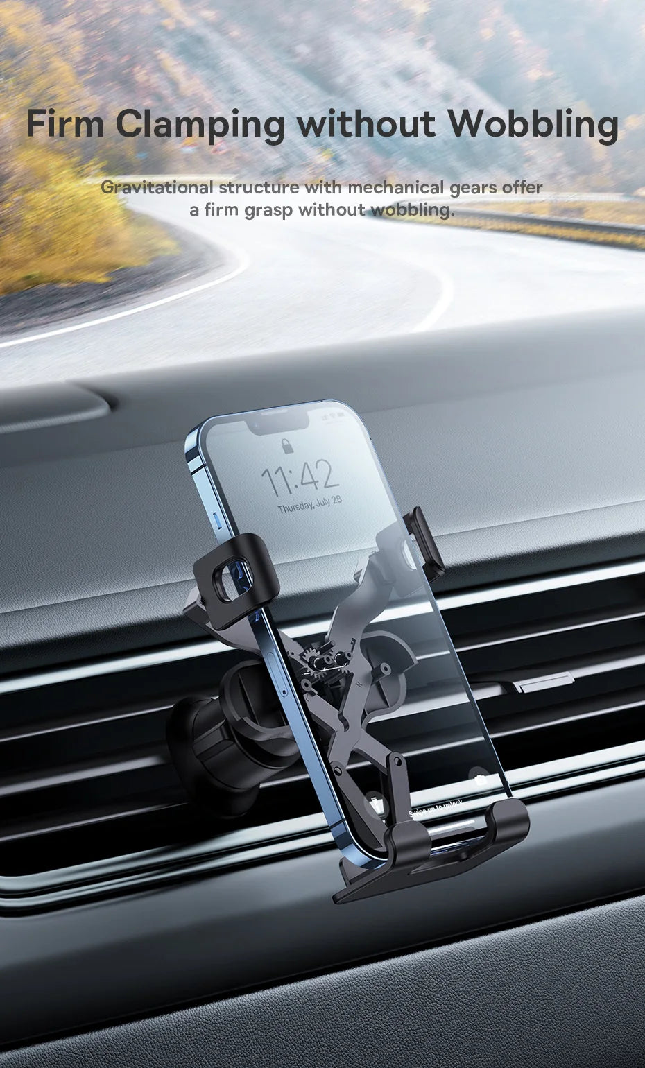 Baseus Gravity Car Phone Holder for Air Outlet