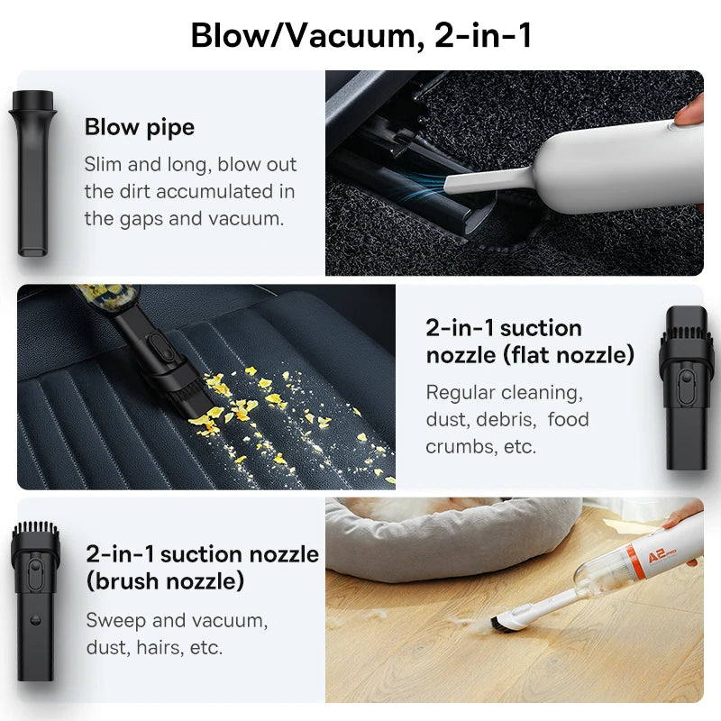 Baseus A2Pro Wireless Car Vacuum Cleaner