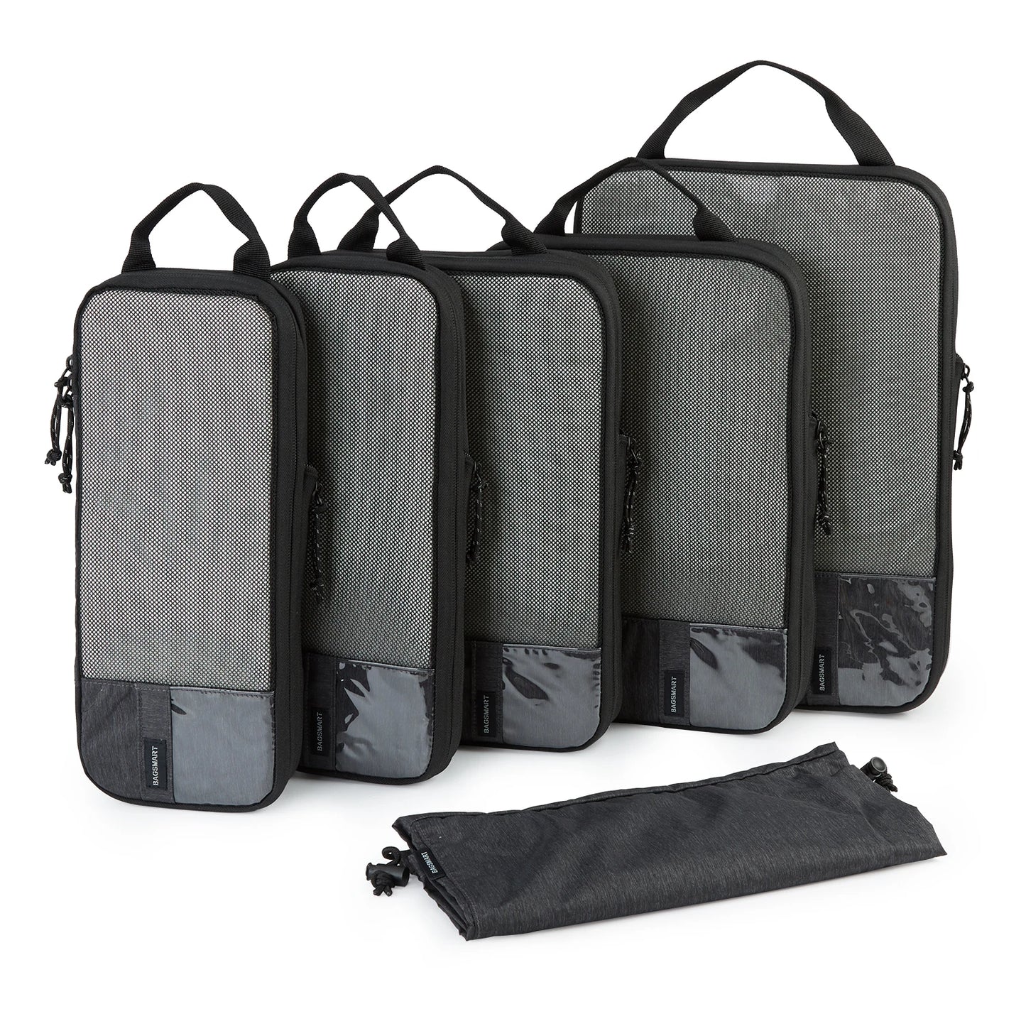 BAGSMART Packing Cubes - Compression Storage Bag for Travel