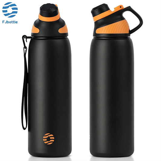 FEIJIAN Thermos Double Wall Vacuum Flask Sport Bottle