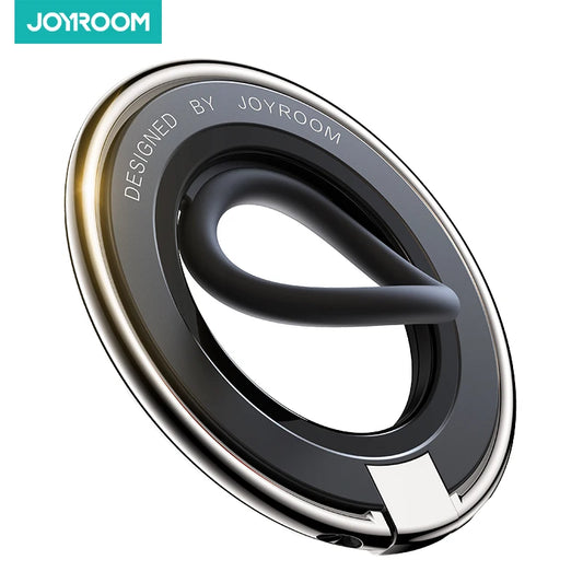 Joyroom Magnetic Ring Phone Holder – Kickstand Silicone Grip for iPhone