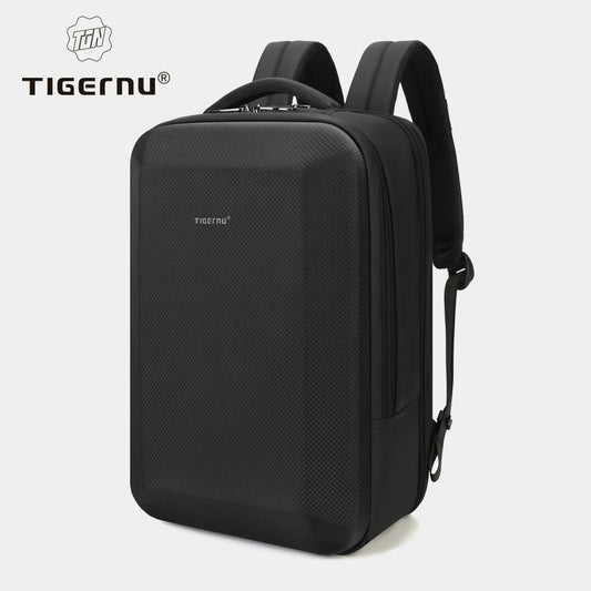 TIGERNU Lifetime Warranty Business Laptop Backpack – Expandable, Hard Shell, Slim Design for Travel and Work