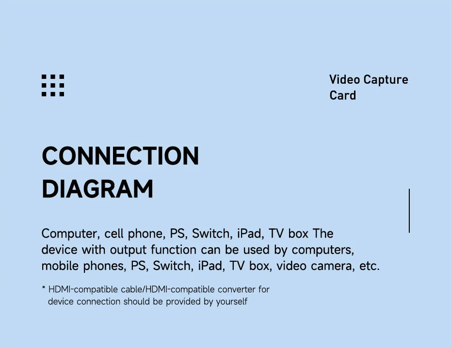 Hagibis USB 3.0 HDMI to USB/Type-C