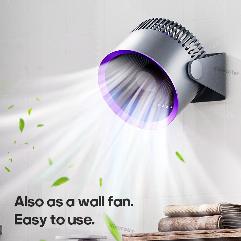 KINSCOTER 4000mAh Rechargeable Cordless Electric Fan