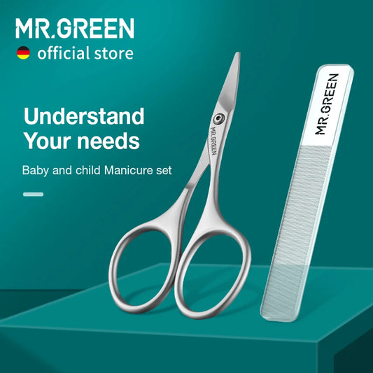 MR.GREEN Baby Safety Nail Scissors Manicure Set