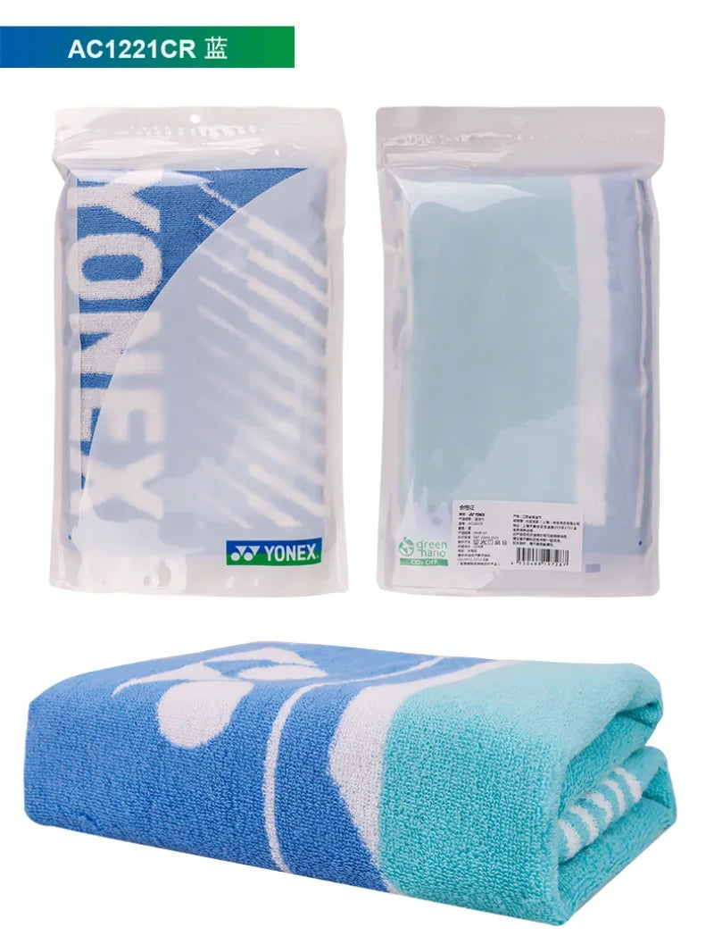 YONEX Badminton/Tennis Towel Soft Cotton Sweat-Absorbent Breathable Sports Towel