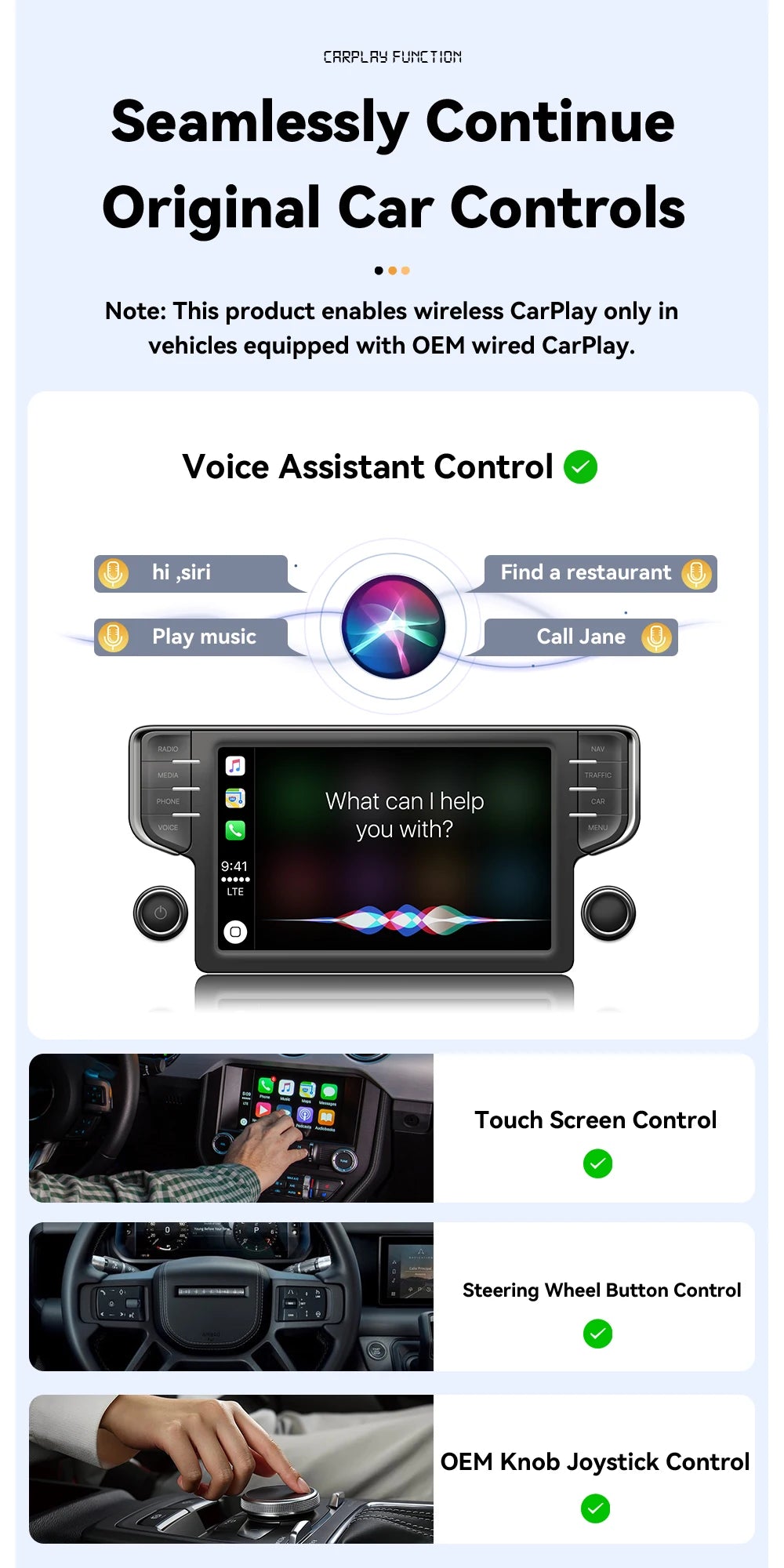 Essager USB-A Wireless CarPlay Adapter for iPhone | Wired to Wireless CarPlay Dongle | Plug and Play USB Connection for Auto Car