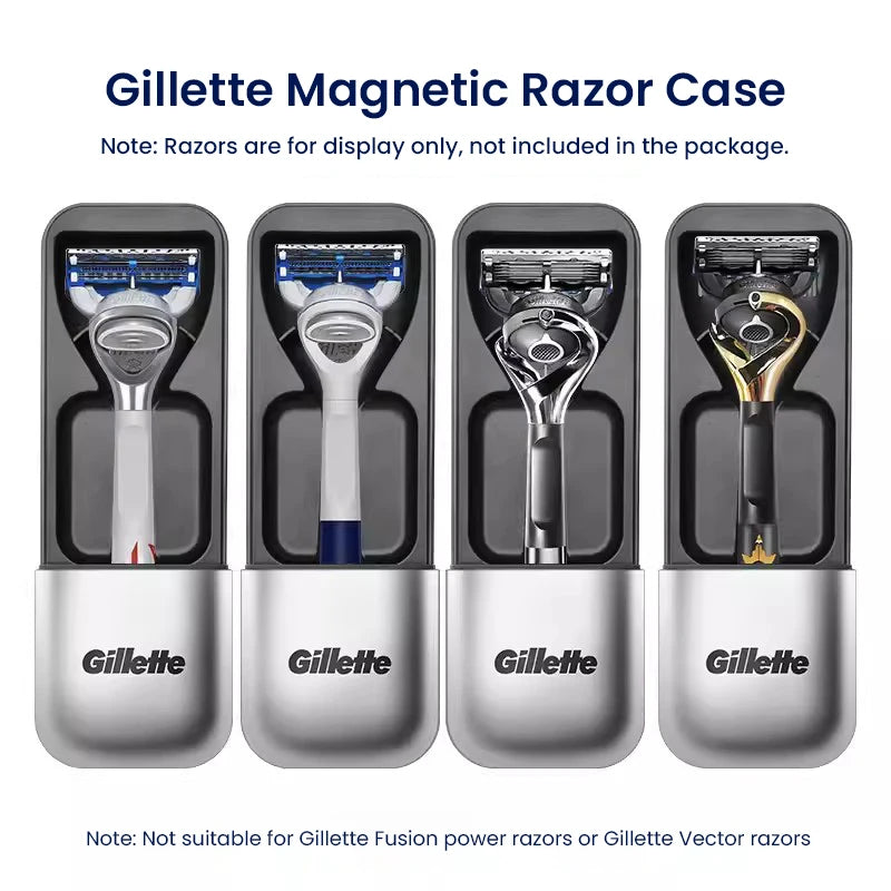 Gillette Magnetic Travel Case for Gillette Razors