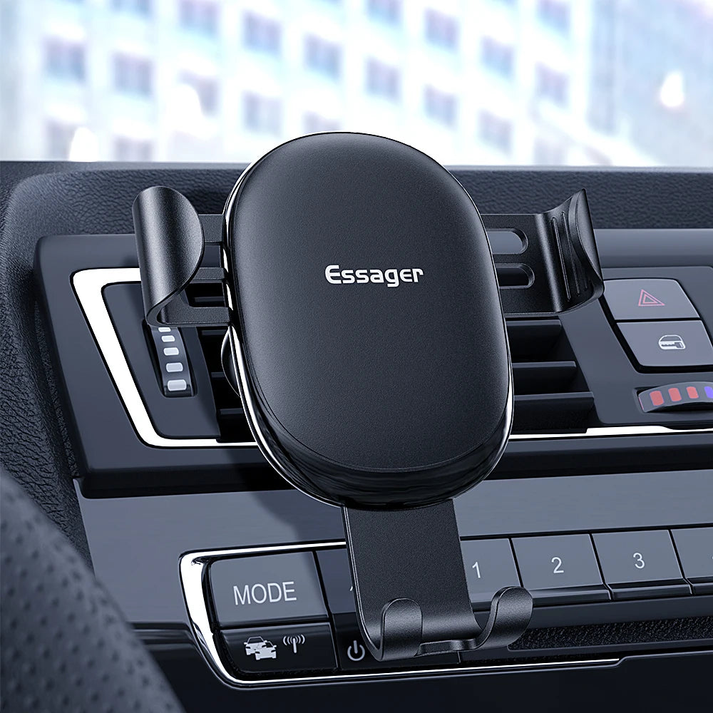 Essager Gravity Car Phone Holder - Universal Mount for Samsung, iPhone, and Other Phones