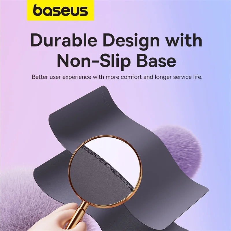 Baseus Colours PU Leather Mouse Mat, Anti-slip & Waterproof, 26x21cm Mouse Pad, Office & School Desk Accessories