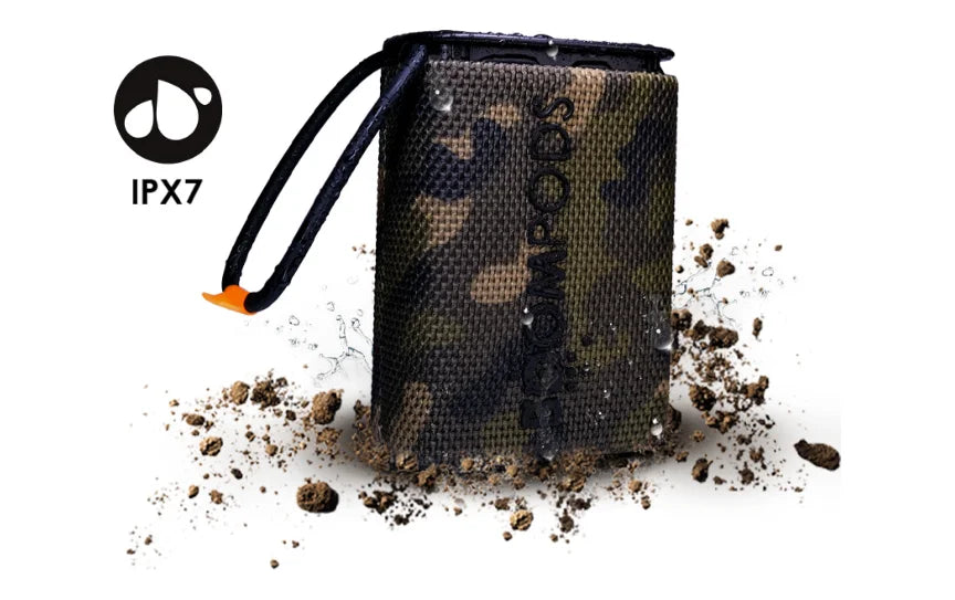 Boompods Mini Portable Rugged Bluetooth Speaker