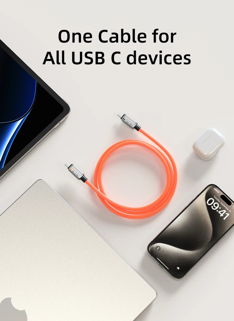 CABLETIME 240W USB C Charger Cable