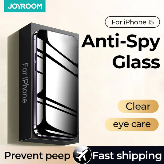 Joyroom Anti-Spy Screen Protector for iPhone 12 -15 series