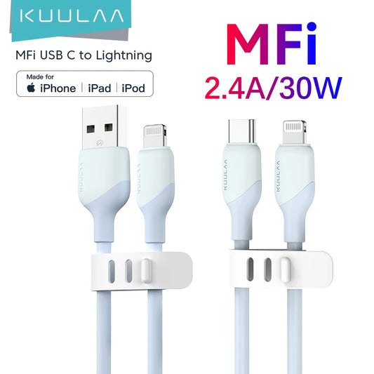 KUULAA 30W Type C to Lightning Cable