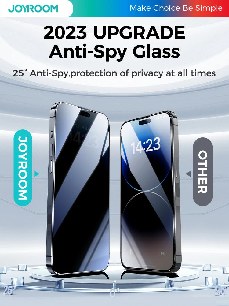 Joyroom Anti-Spy Screen Protector for iPhone 12 -15 series