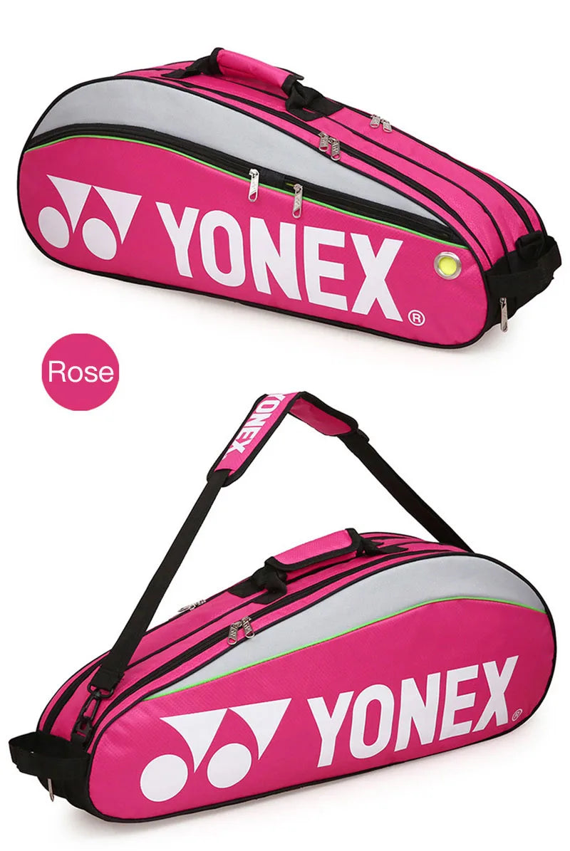 YONEX Badminton Bag Max For 3 Rackets With Shoes Compartment