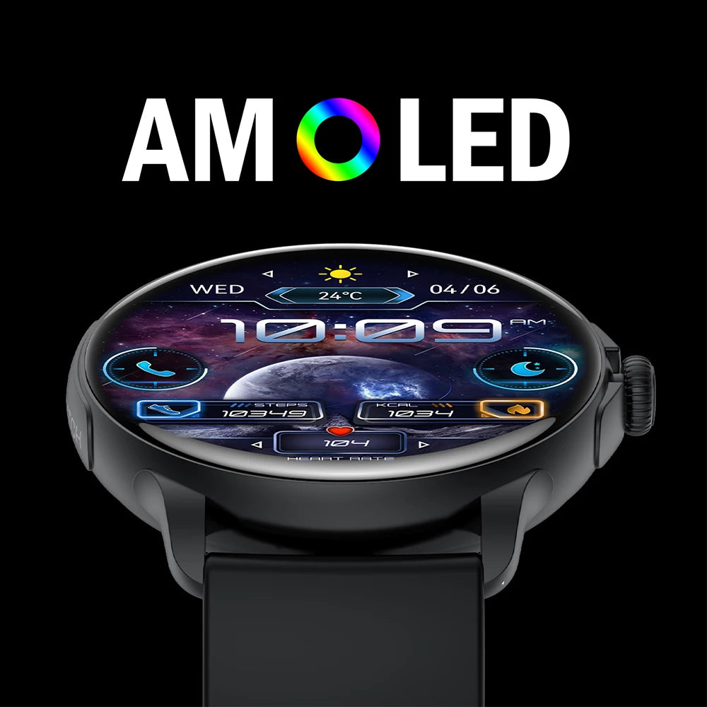 COLMI V72 Smartwatch 1.43'' AMOLED Display 100 Sports Modes 7 Day Battery Life