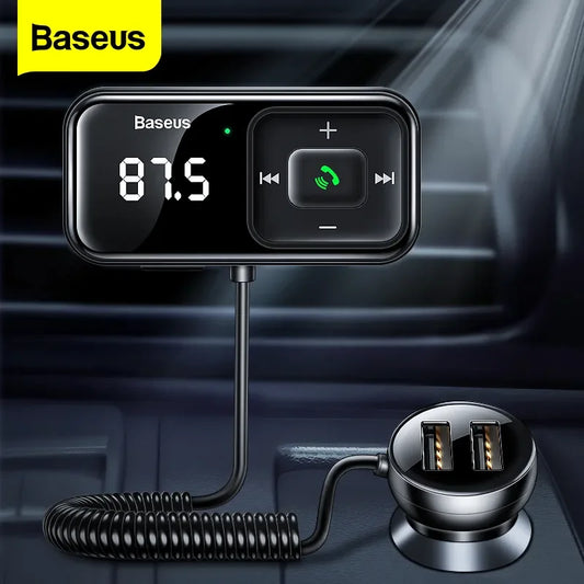 Baseus Car FM Transmitter Bluetooth 5.0